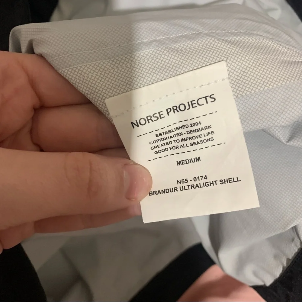 Norse Projects Black Hooded Jacket - Picture 5 of 5